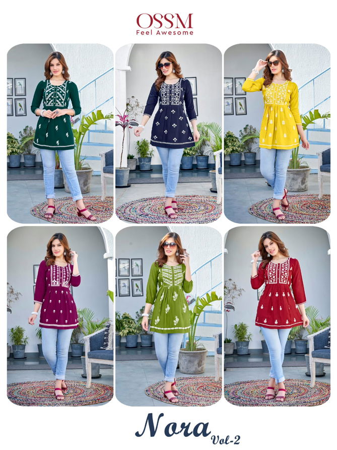 Nora Vol 2 By Ossm Ladies Top Catalog